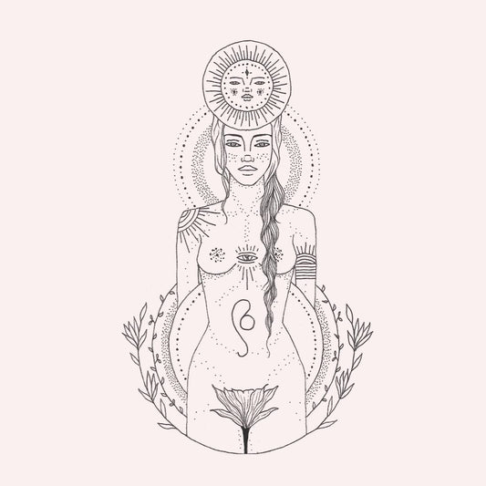 Conexão da mulher com a natureza