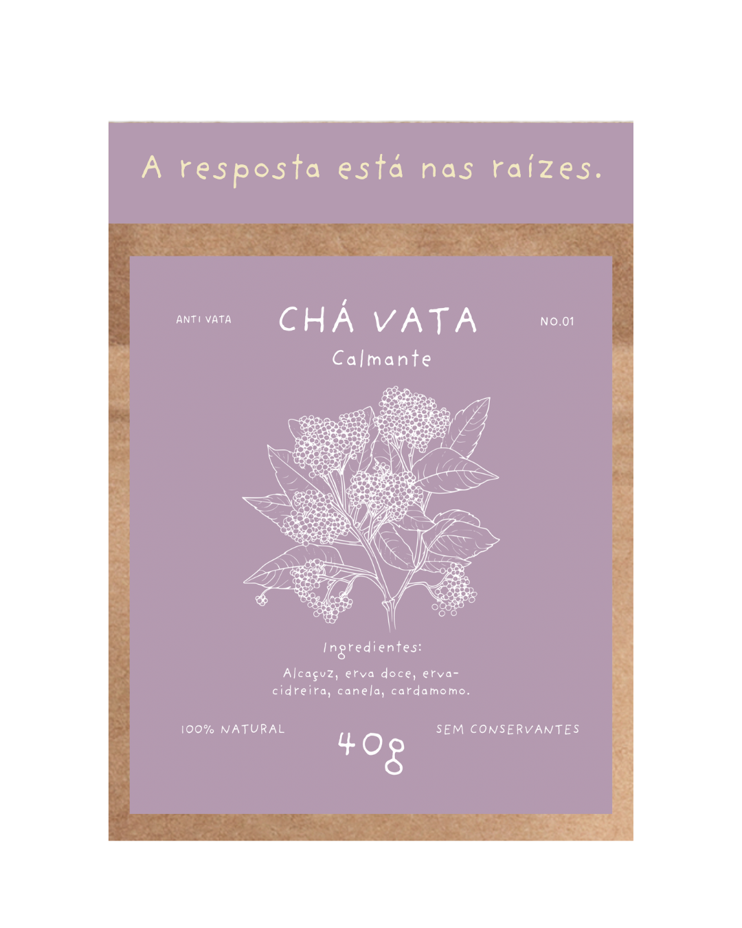 Chá Ayurvédico: Vata (Calmante)