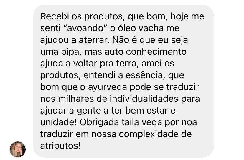 Óleo Vacha Taila