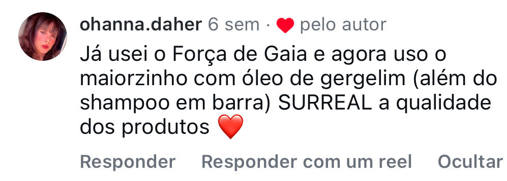 Edição Especial: Força de Gaya com óleo de gergelim!