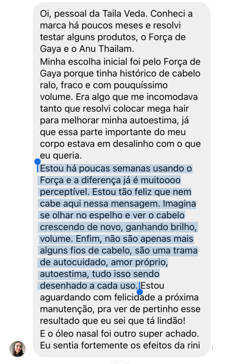 Óleo Força de Gaya