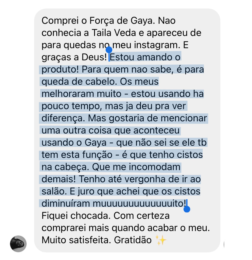 Óleo Força de Gaya