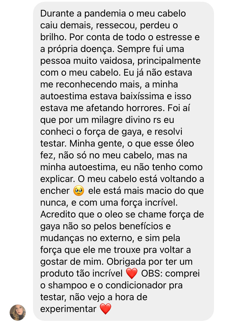 Óleo Força de Gaya
