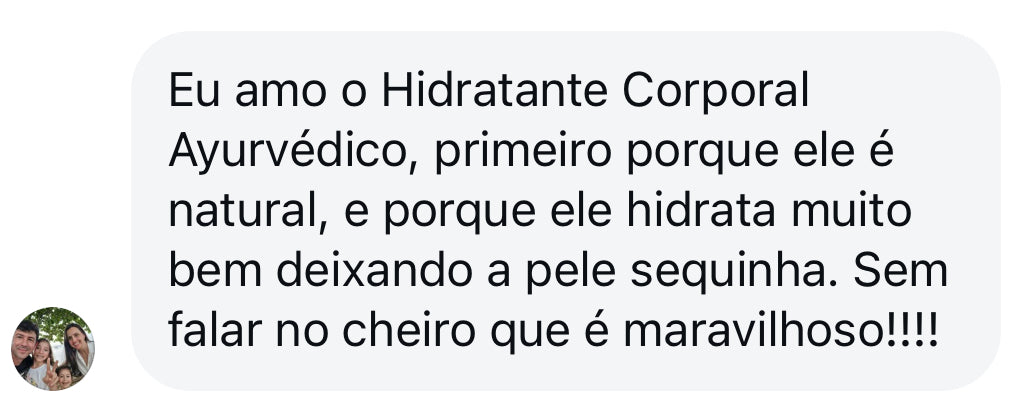 Hidratante Corporal Ayurvédico