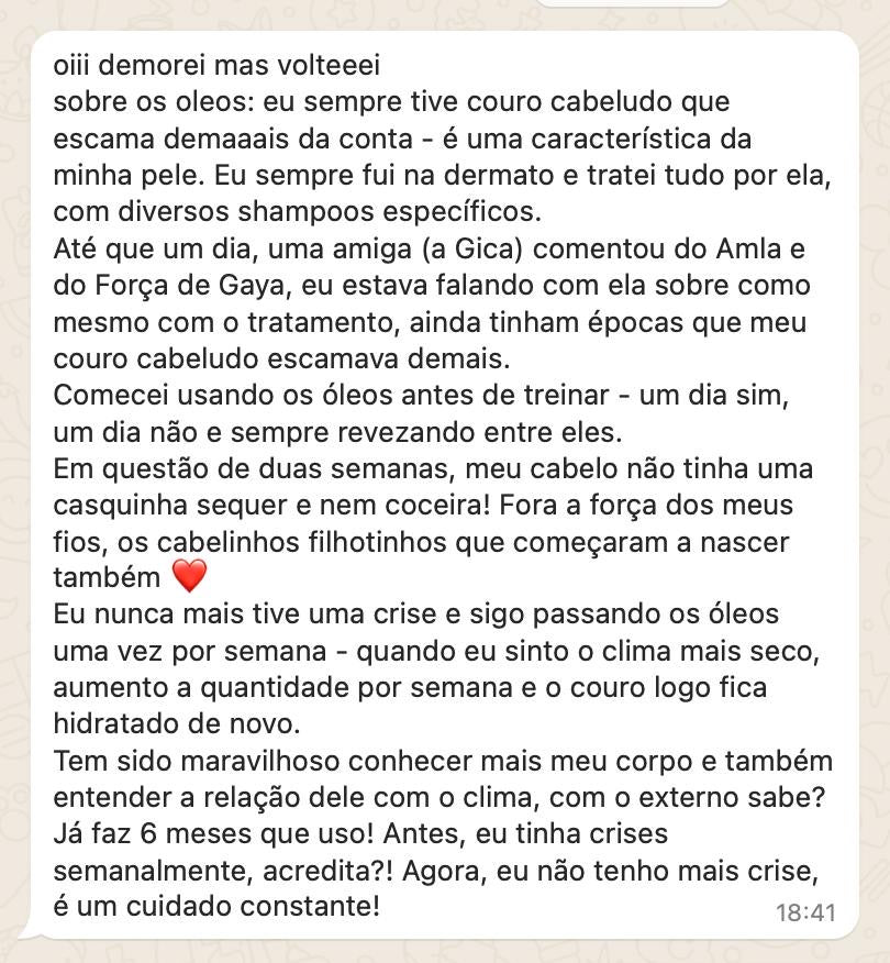 Óleo Amla Bhringaraj