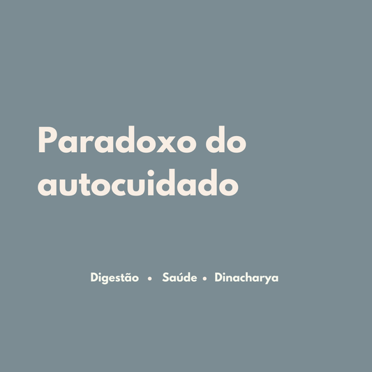 O corpo só absorve quando se sente seguro