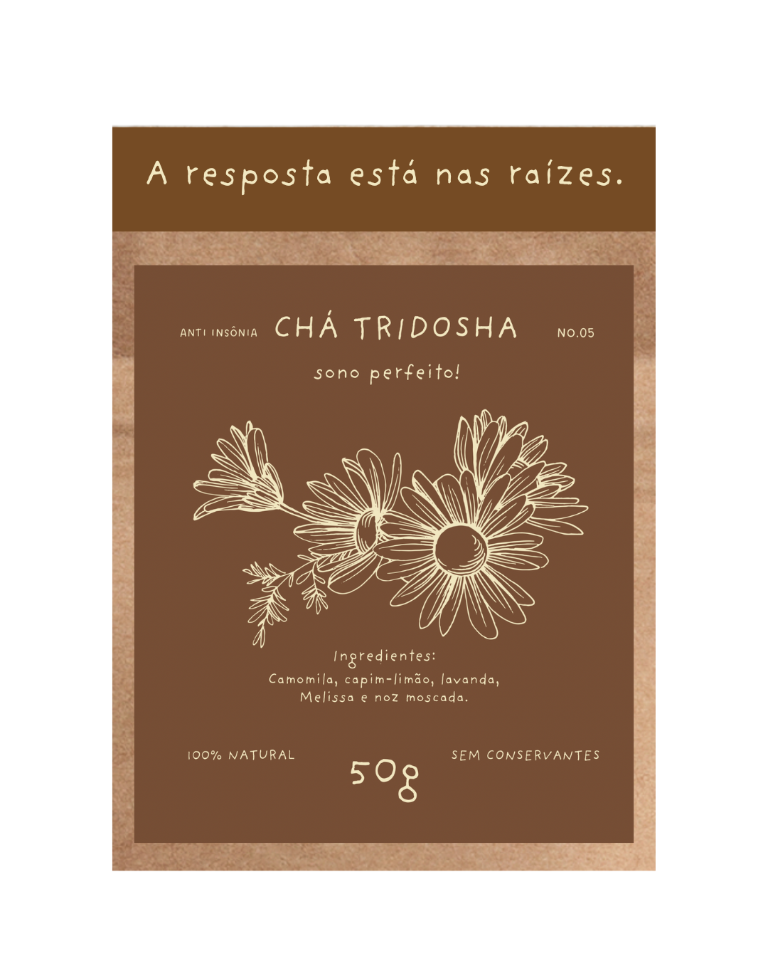 Chá Ayurvédico: Tridosha (Insônia)