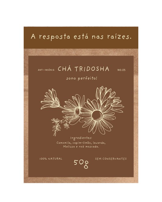 Chá Ayurvédico: Tridosha (Insônia)