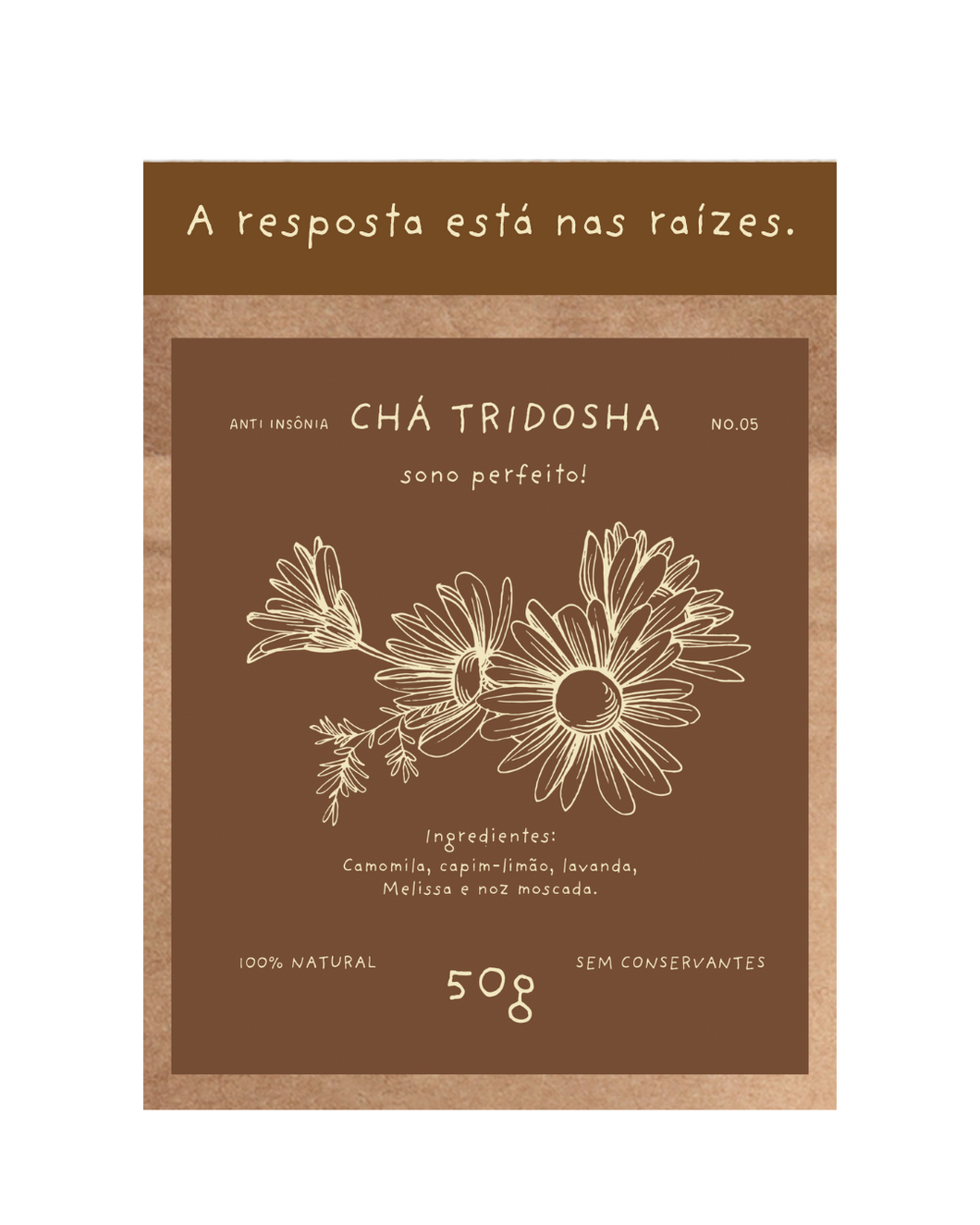 Chá Ayurvédico: Tridosha (Insônia)