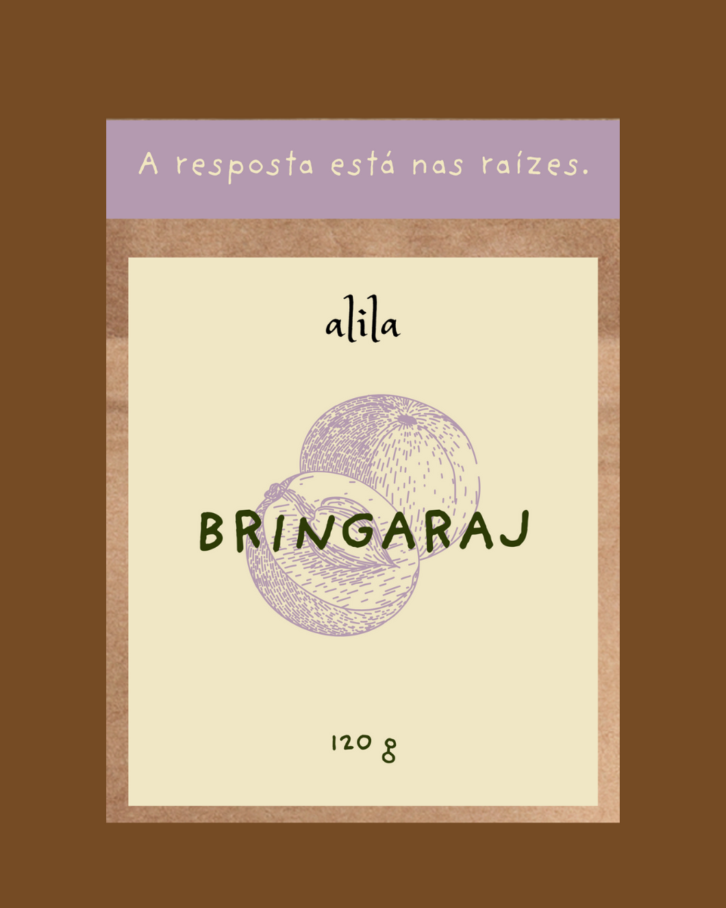 Bhringaraj em pó