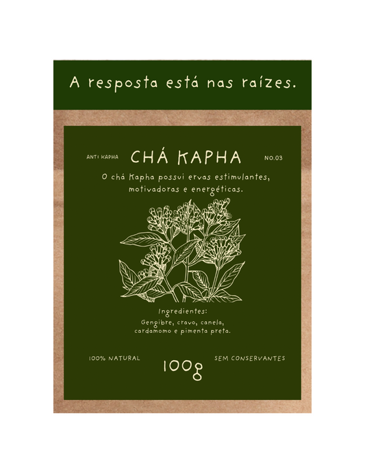 Chá Ayurvédico: Kapha (Energizante)