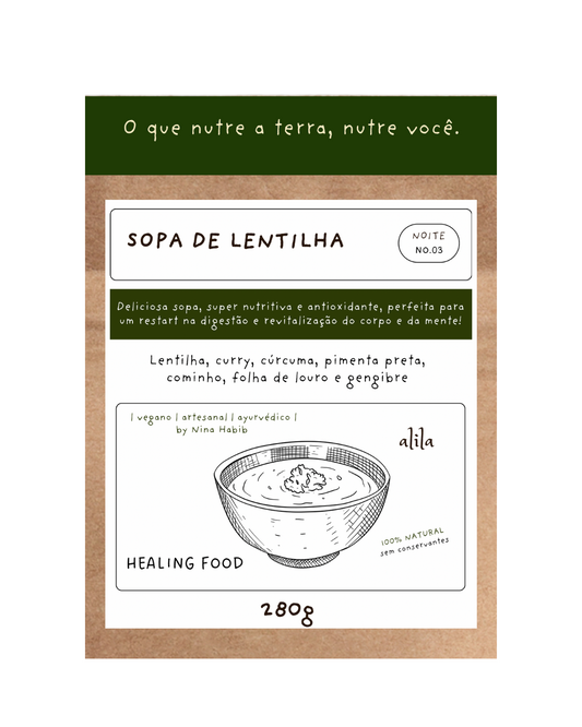 SOPA DE LENTILHA