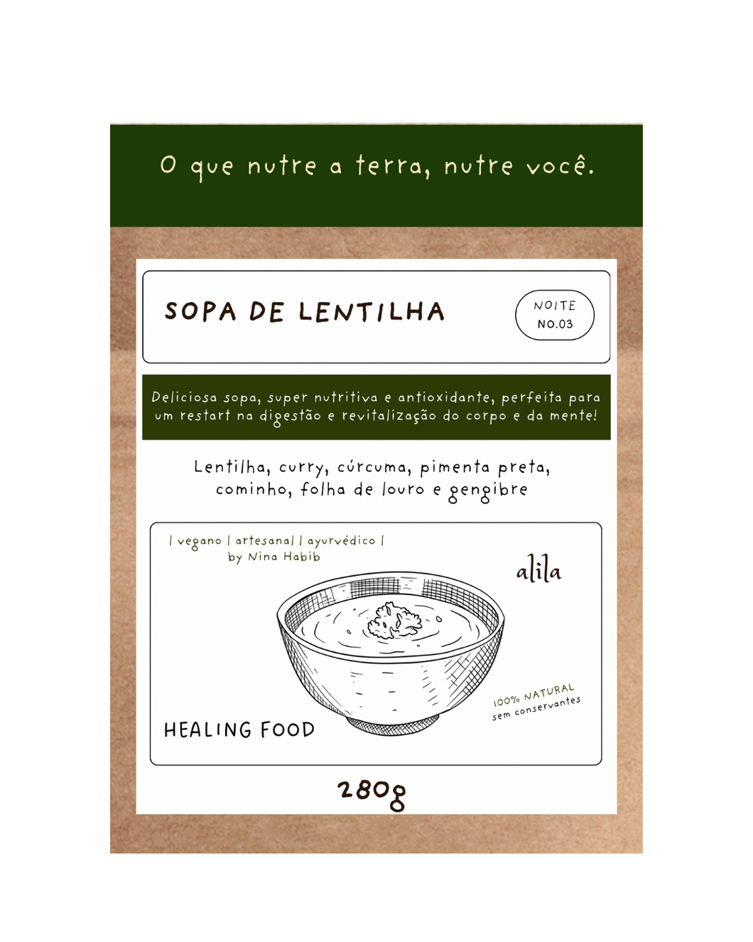 SOPA DE LENTILHA