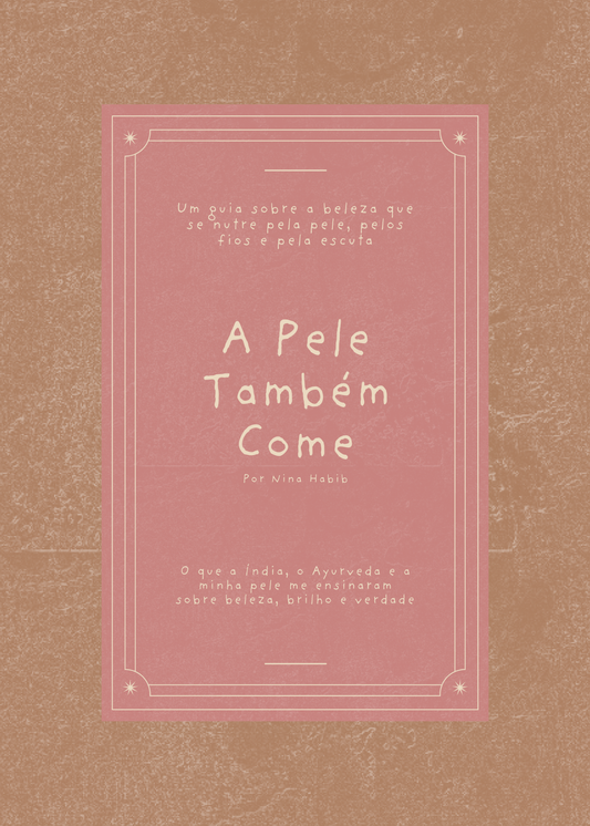 Livro: a pele também come