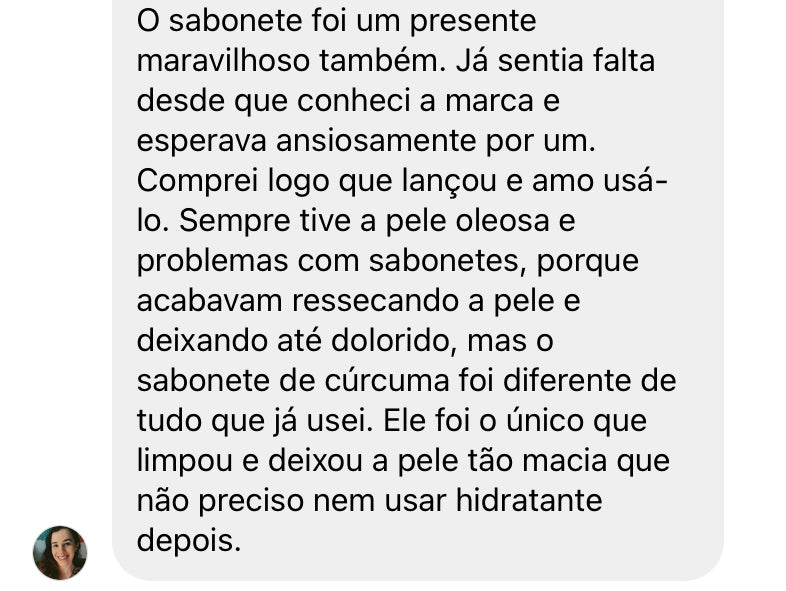 Sabonete de Cúrcuma