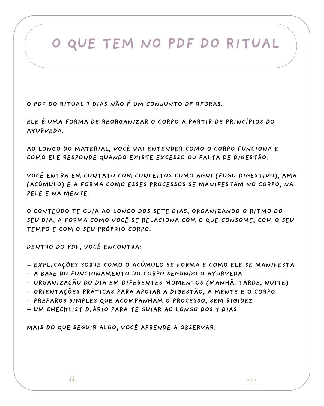 Ritual 7 dias