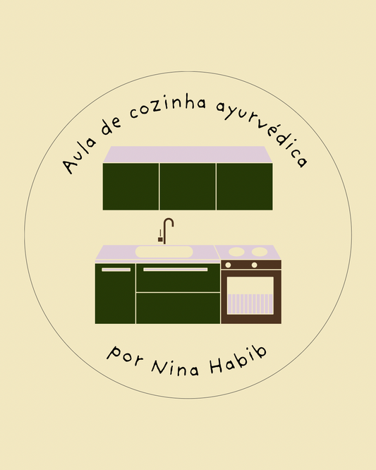 Aula de cozinha ayurvédica