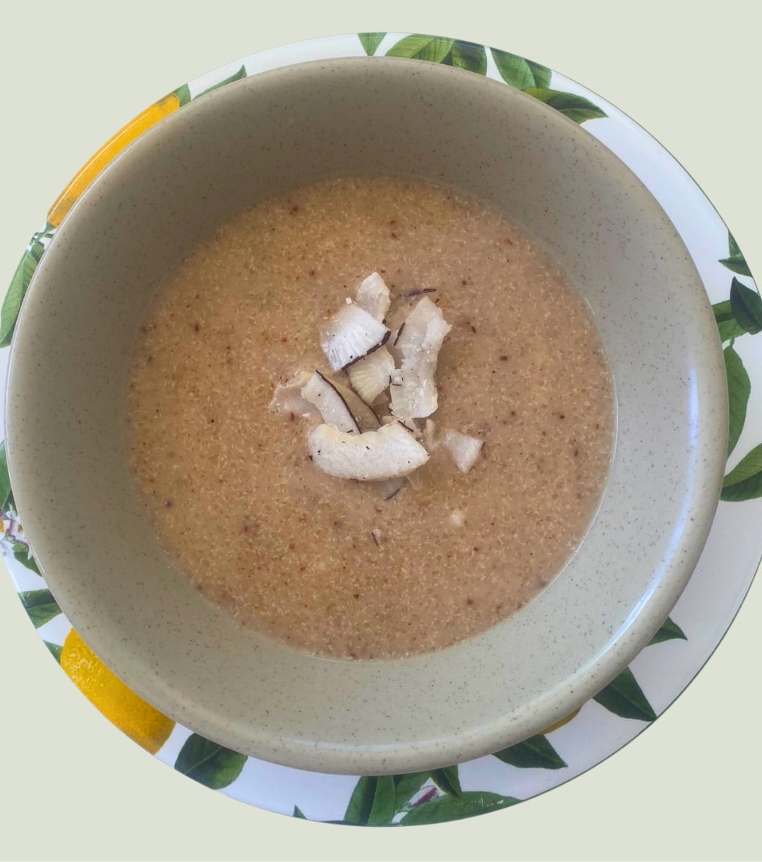 Mingau de Amaranto e Coco