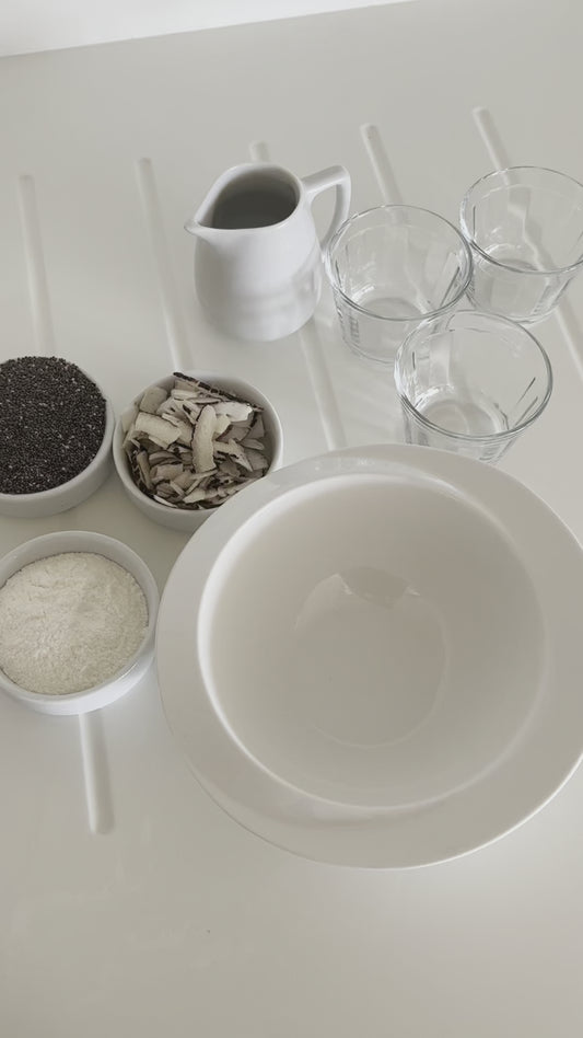 Pudim de Chia com Coco